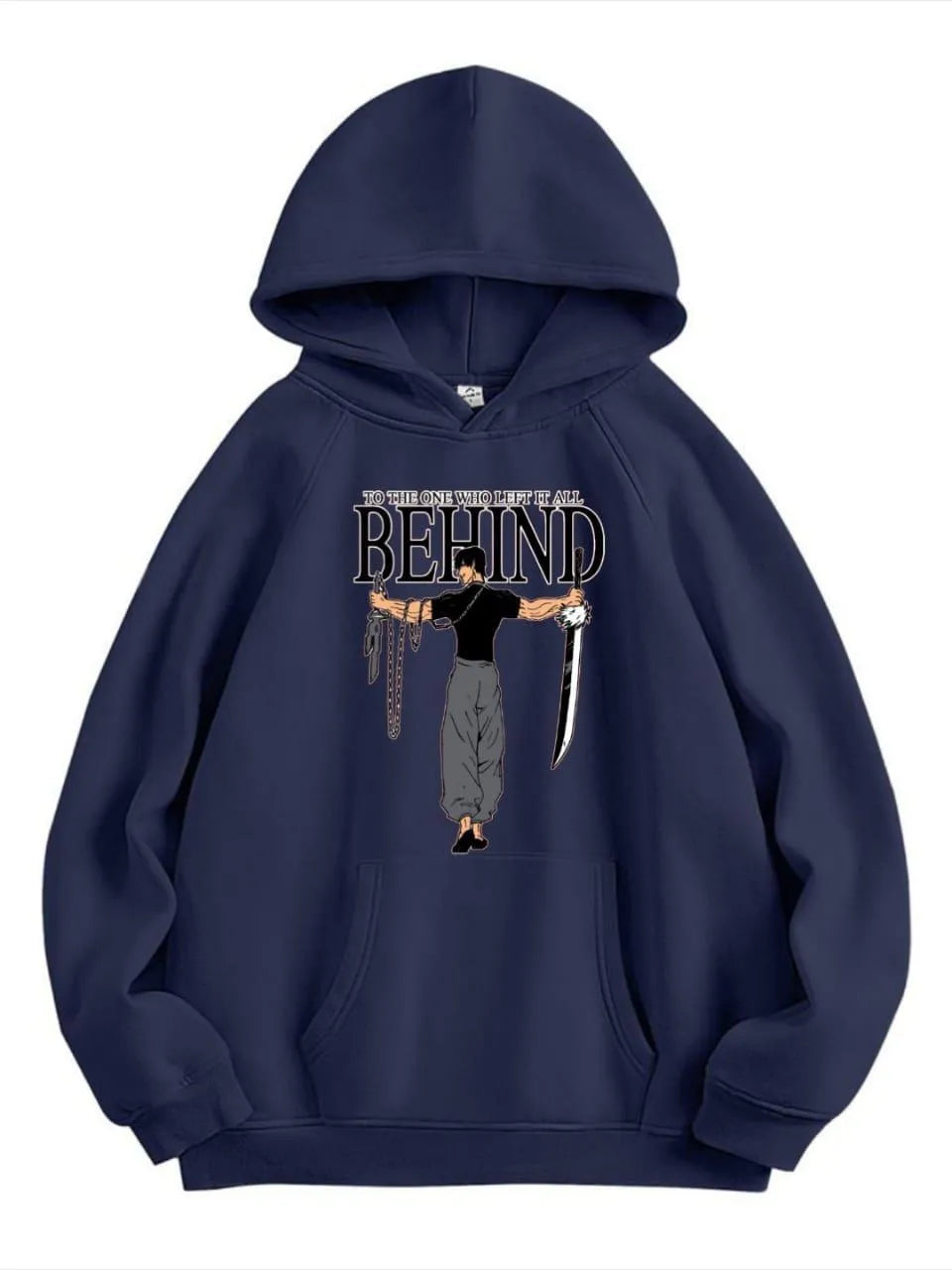 1 Pc Men's Fleece Printed Hoodie