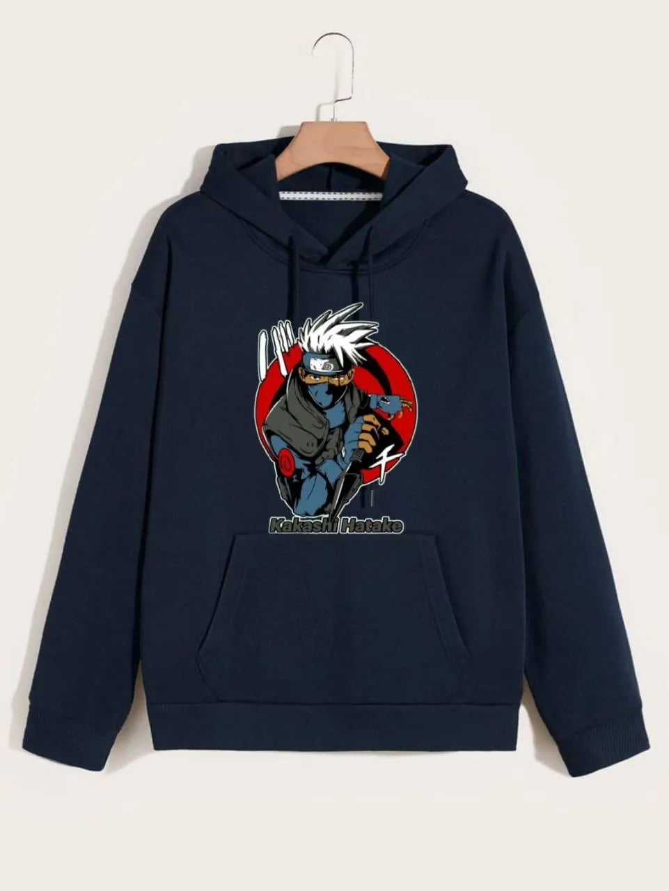 1 Pc Men's Fleece Printed Hoodie