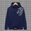 1 Pc Men's Fleece Printed Hoodie