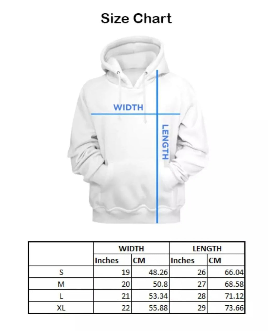 1 fleece printed hoodie