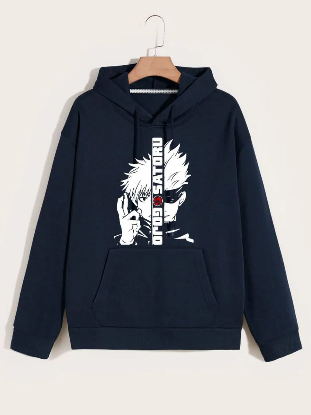 1 Pc Men's Fleece Printed Hoodie