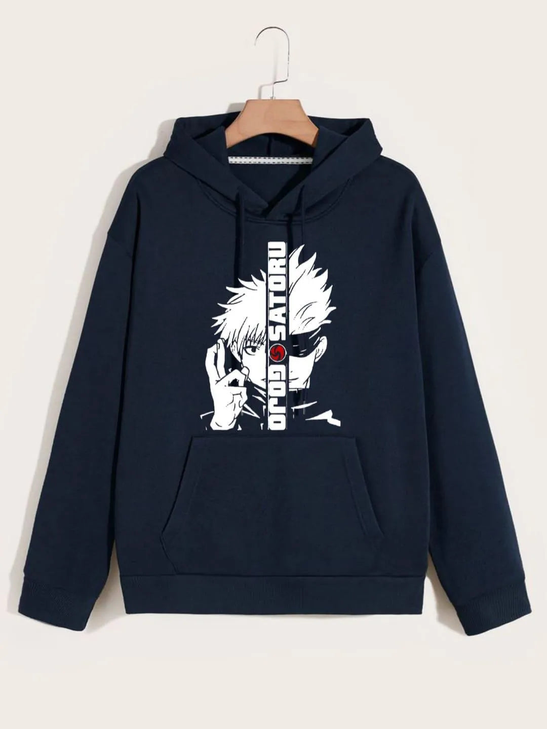 1 Pc Men's Fleece Printed Hoodie