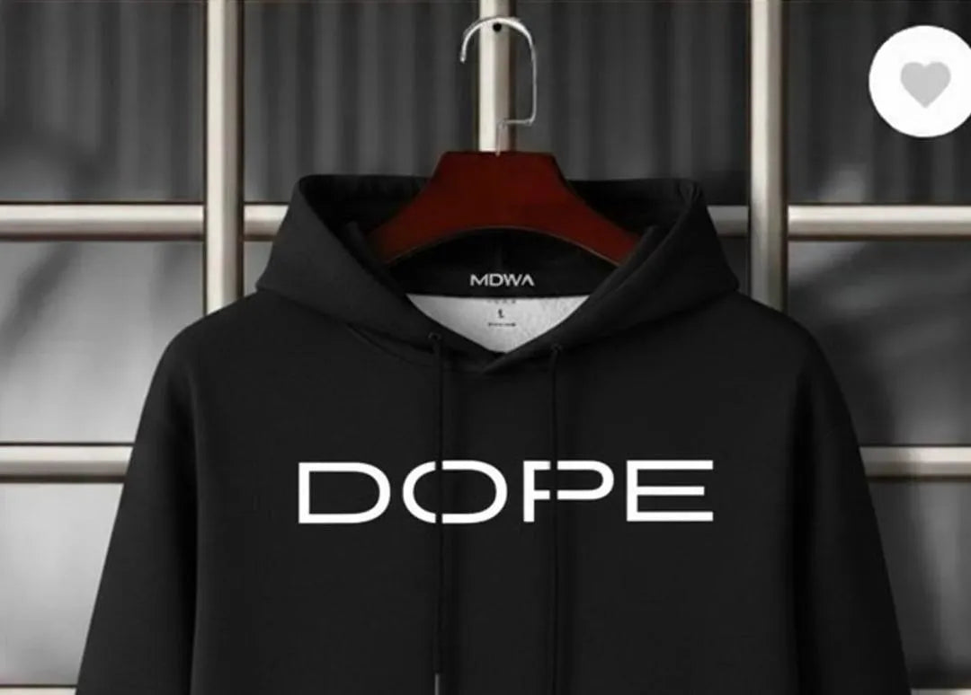 1 Pc Men's Cotton Printed Hoodie