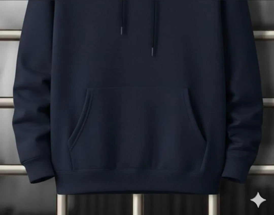 1 Pc Men's Cotton Printed Hoodie